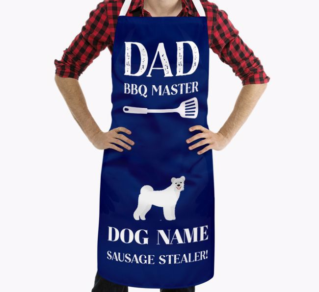 Master of the Barbecue: Personalised {breedFullName} Apron